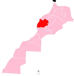 Марракеш — Сафи на карте