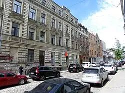 Вид вдоль улицы Мартас