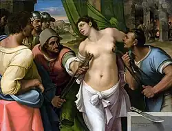 Мученичество святой Агафии. Себастьяно дель Пьомбо