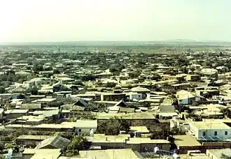 Вид с минарета мечети