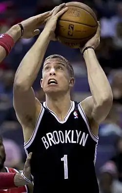 Мэйсон Пламли в игре за «Бруклин Нетс»