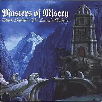 Обложка альбома Black Sabbath «Masters of Misery Tribute» (1997)