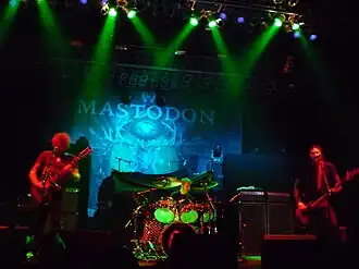 Mastodon на концерте в Вене, 2008