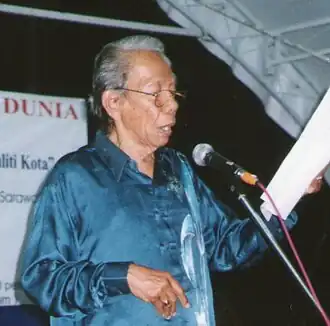 Лауреат 1980 года поэт Масури С. Н. (Сингапур)