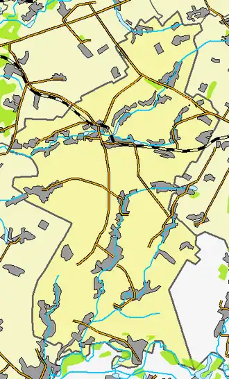 Машевский район на карте