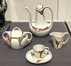 Набор посуды. 1902-1903. Фарфор. Музей искусств, Милуоки, Висконсин, США