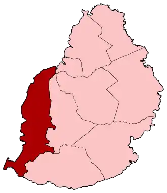 Блэк-Ривер на карте