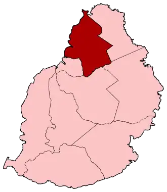 Памплемус на карте