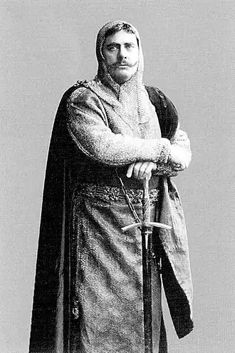 Макс Девриент на сцене Бургтеатра