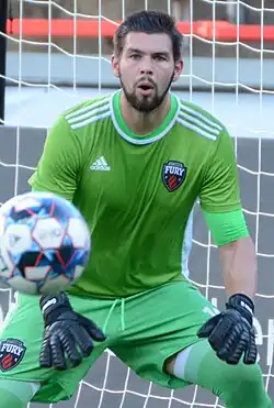 Крепо в составе «Оттава Фьюри» (30 июня 2018)