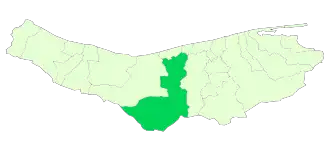 Амоль на карте