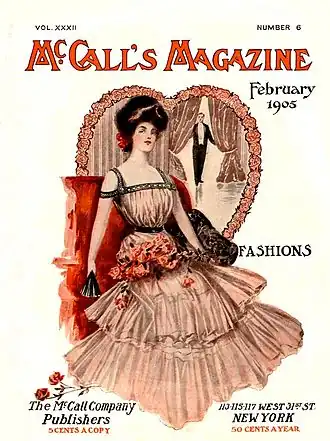 Обложка журнала McCall’s за февраль 1905 года