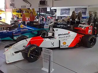 MP4/9 в музее Зинсхайма
