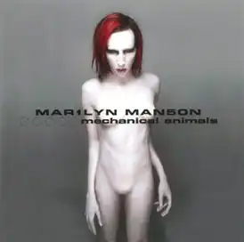 Обложка альбома Marilyn Manson «Mechanical Animals» (1998)