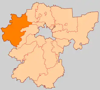 Медновское сельское поселение на карте