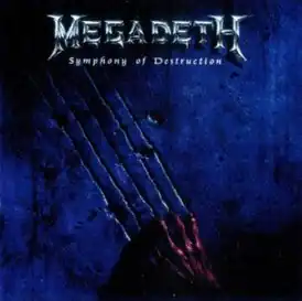 Обложка сингла Megadeth «Symphony of Destruction» (1992)
