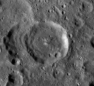 Снимок зонда Lunar Reconnaissance Orbiter.