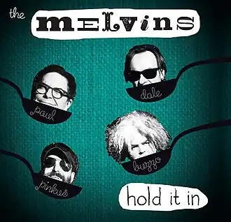 Обложка альбома Melvins «Hold It In» (2014)