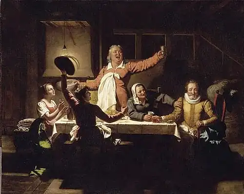 Генрих IV  в гостях у мельника Мишо.