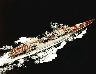 Однотипный «Менжинский». 1985 год