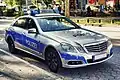 Сине-серебристый Mercedes-Benz W212.Полиция Гамбурга