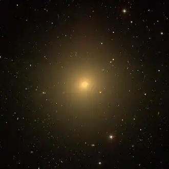 M 84 (
  
    
      
        n
        ≈
        4
        
          ,
        
        9
      
    
    {\displaystyle n\approx 4{,}9}
  
)