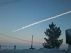 Вид на след из Троицка