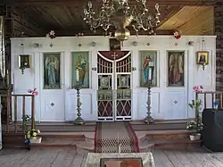 Убранство церкви в Метскюла