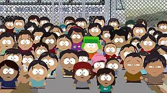 Кайл в центре для детей-иммигрантов