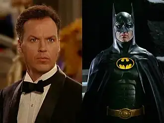 Майкл Китон в роли Брюса Уэйна / Бэтменав фильме «Бэтмен возвращается» (1992)