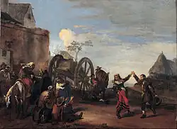 Бамбоччата (Детство). 1630-е гг. Холст, масло. Капитолийские музеи, Рим