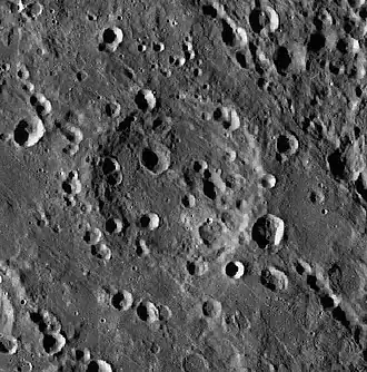 Снимок зонда Lunar Reconnaissance Orbiter.