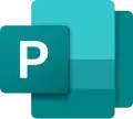 Логотип программы Microsoft Publisher