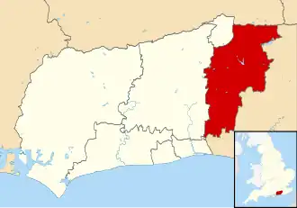 Мид-Суссекс на карте