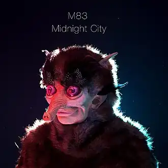 Обложка сингла M83 «Midnight City» (2011)