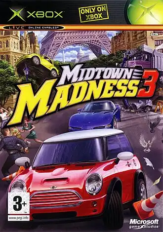 Обложка европейского издания игры