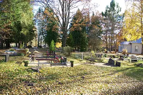 Кладбище Мийксе в 2013 году