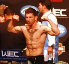 Браун на взвешивании WEC 51