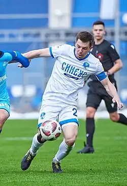 Петролай в составе вологодского «Динамо» в 2024 г.