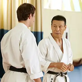 Александр Чичварин и Микио Яхара (справа)