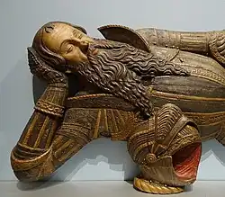 Николай Гербурт Одновский 1550—1551. Деревянная фигура, резьба по дереву для дальнейшего изготовления бронзового надгробия, автор Панкрац Лябенвольф из Нюрнберга, 1550—1551. Немецкий Национальный музей в Нюрнберге