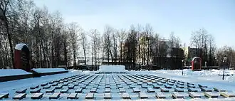 Кладбище зимой