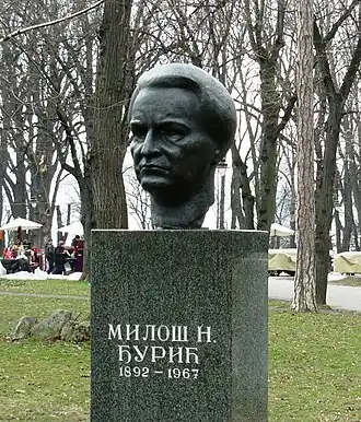 Памятник Милошу Джуричу