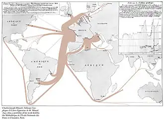 Экспорт французских вин, 1864