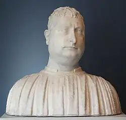 Бюст Никколо Строцци. 1454. Мрамор. Музей Боде, Берлин