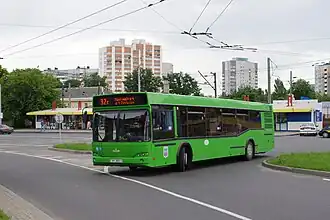 Минский автобус МАЗ-103 (рестайлинг)