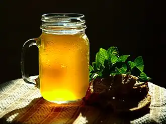 Кружка мятного кваса