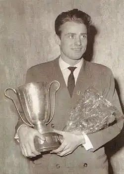 Костаке на чемпионате мира в ФРГ, 1961 год