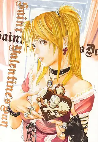 Миса Аманэ, иллюстрация из артбука «Blanc et noir»