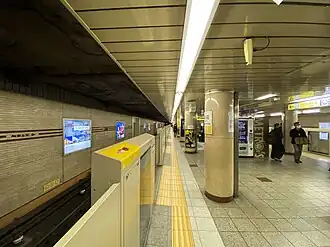 Платформа линии Гиндза